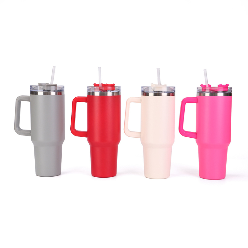 40オンス タンブラー ハンドルと蓋付き