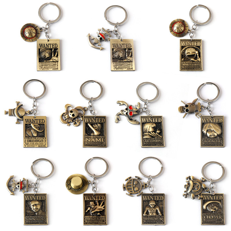 アニメ合金キーホルダー