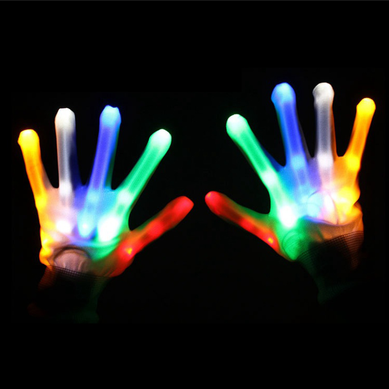 点滅LEDグローブ