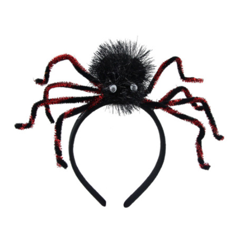ハロウィーンスパイダーヘッドバンド