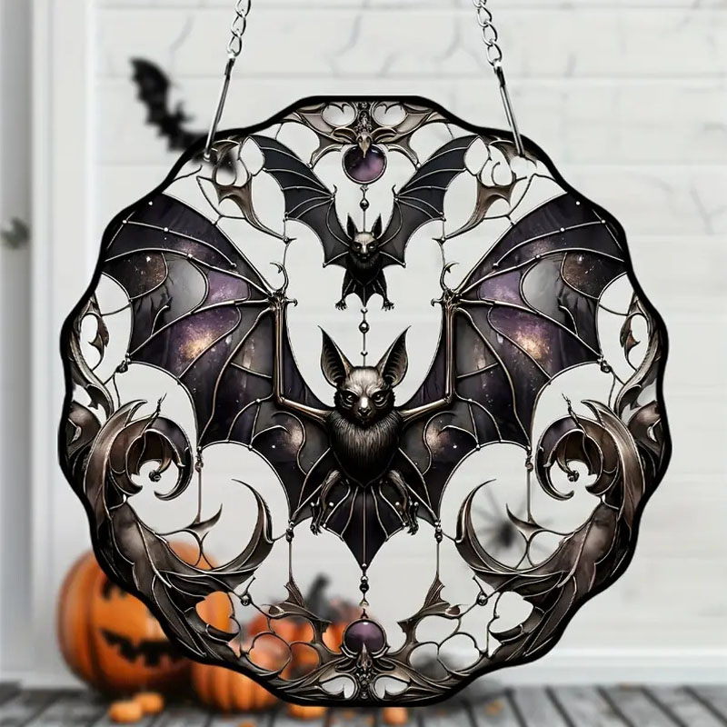 ハロウィーンの壁にぶら下がっています