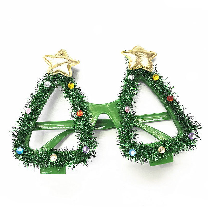 パーティークリスマスツリーシェイプグラス