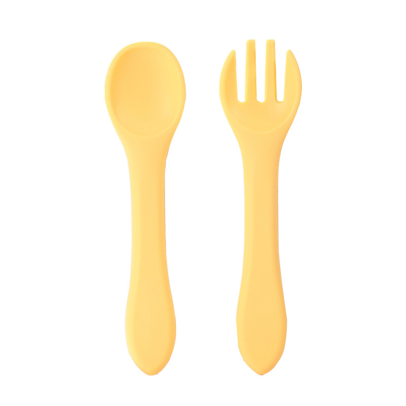 シリコンフォークとスプーン